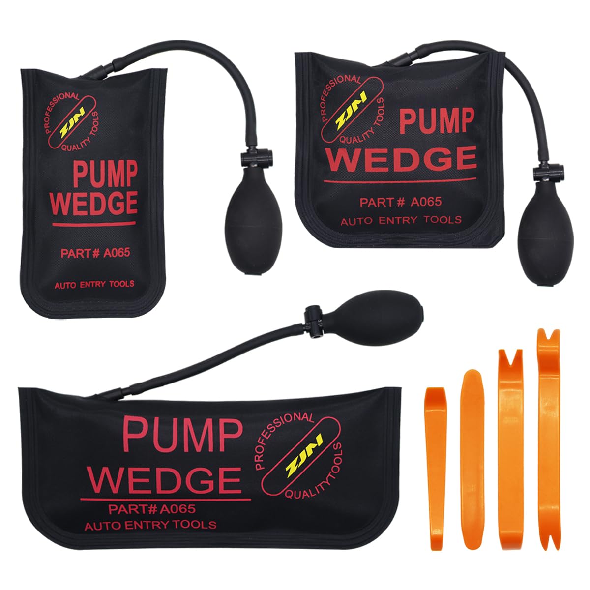 3Pcs Air Wedge Bag, Pump Kit for Door Window Installation and Car Repair  Professional Inflatable Leveling Alignment Tool