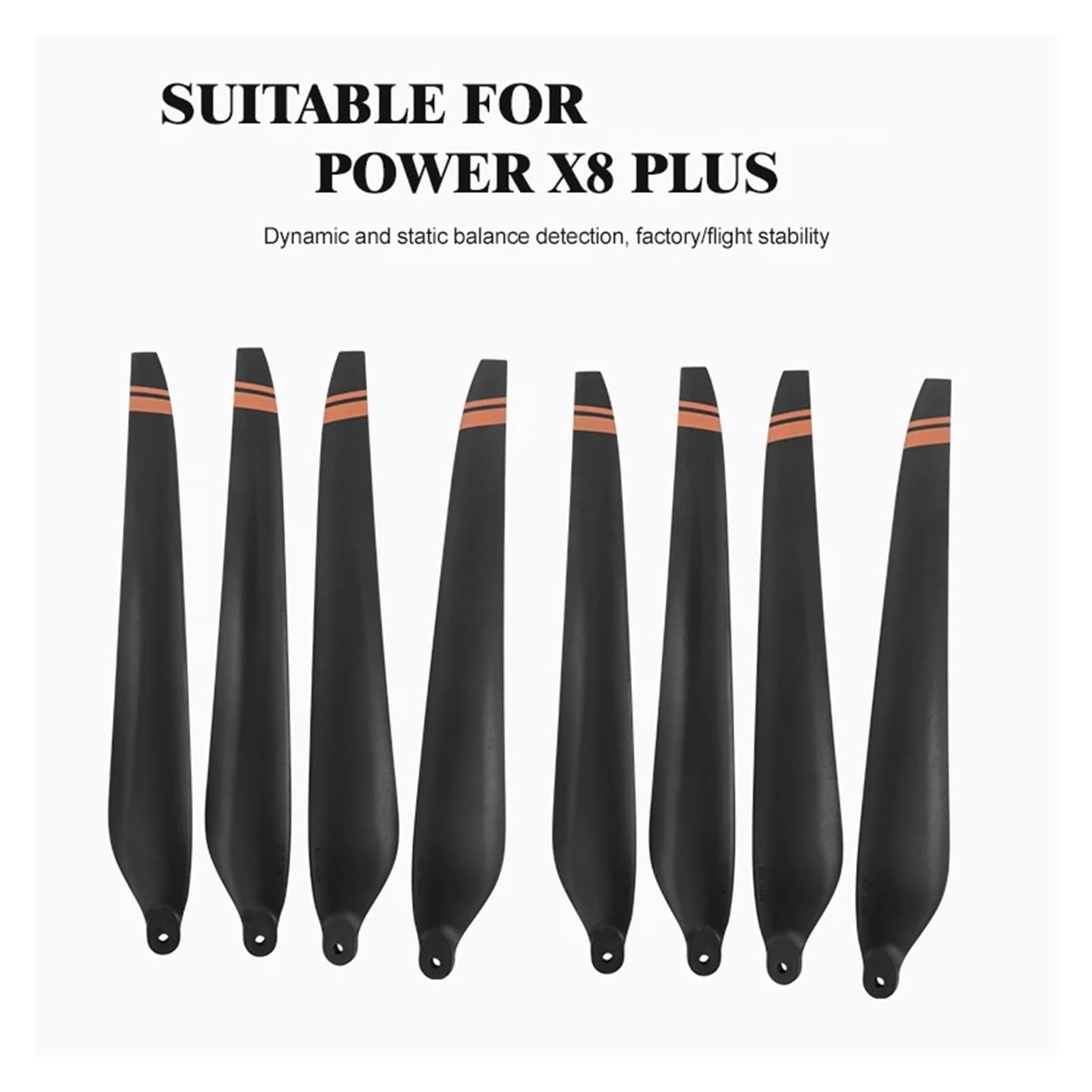 Compatible con Hobbywing, 30-Inch Folding Propeller for X8 Plus