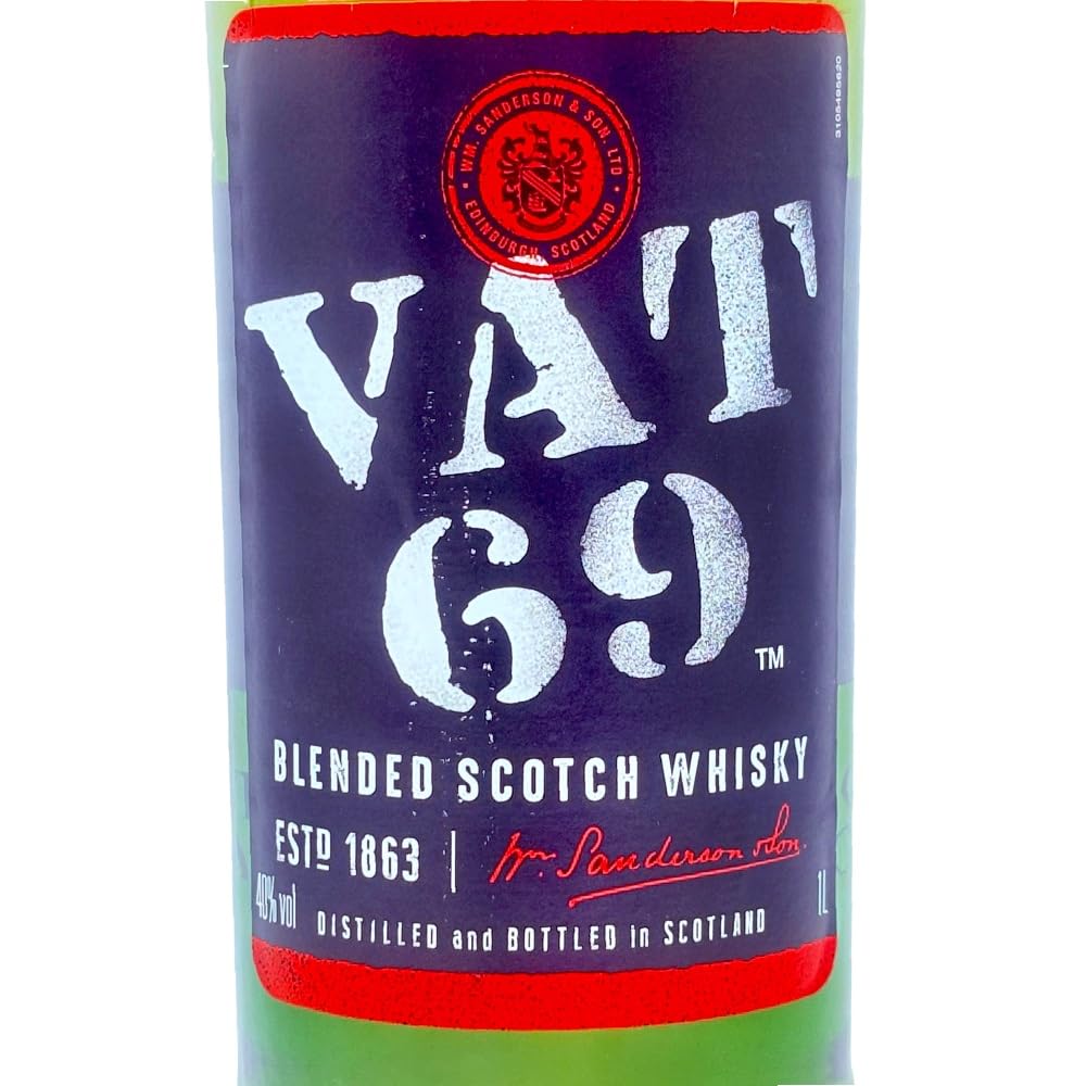 Amazon.co.jp: [大容量] VAT69 [バット69] 40度 1000ml ブレンデッド