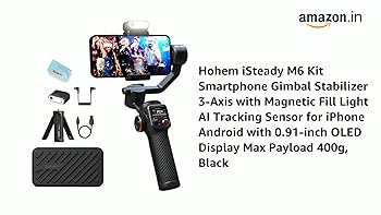 Hohem iSteady M6 Kit Smartphone Gimbal Stabilizer 3-Axis with