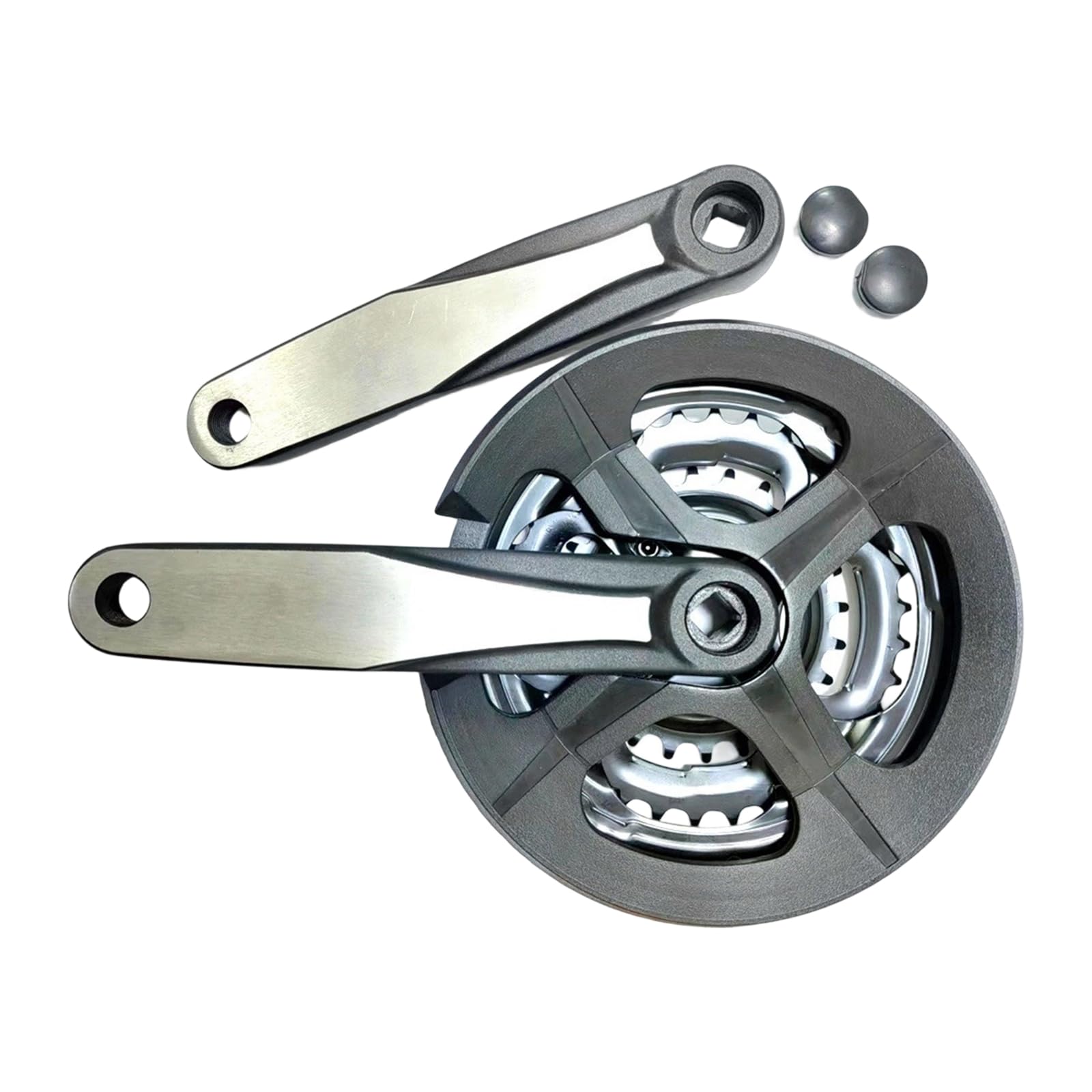 Guarnitura per mountain bike, guarnitura quadrata per rimozione della guarnitura per mountain bike e bici di ricambio per pendolarismo