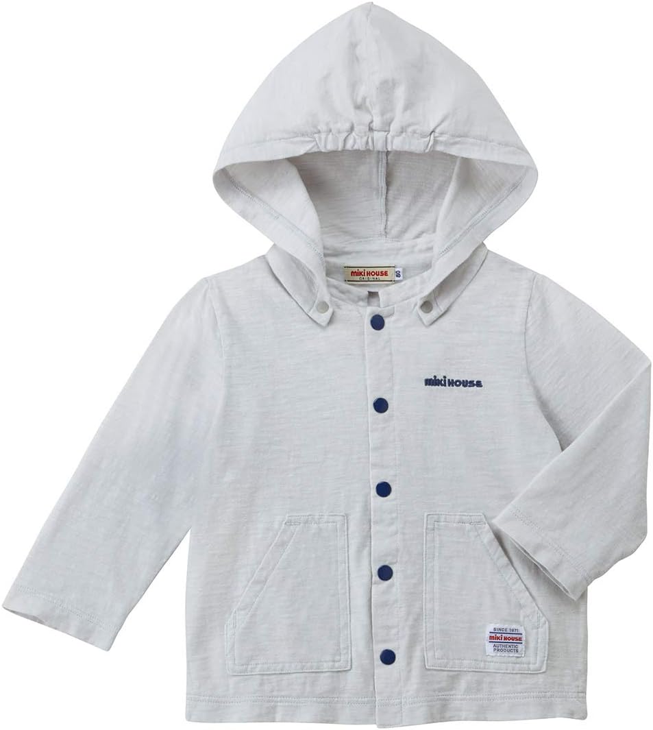 ミキハウス] パーカー 10-3707-453 男の子 女の子 ベビー - Amazon  