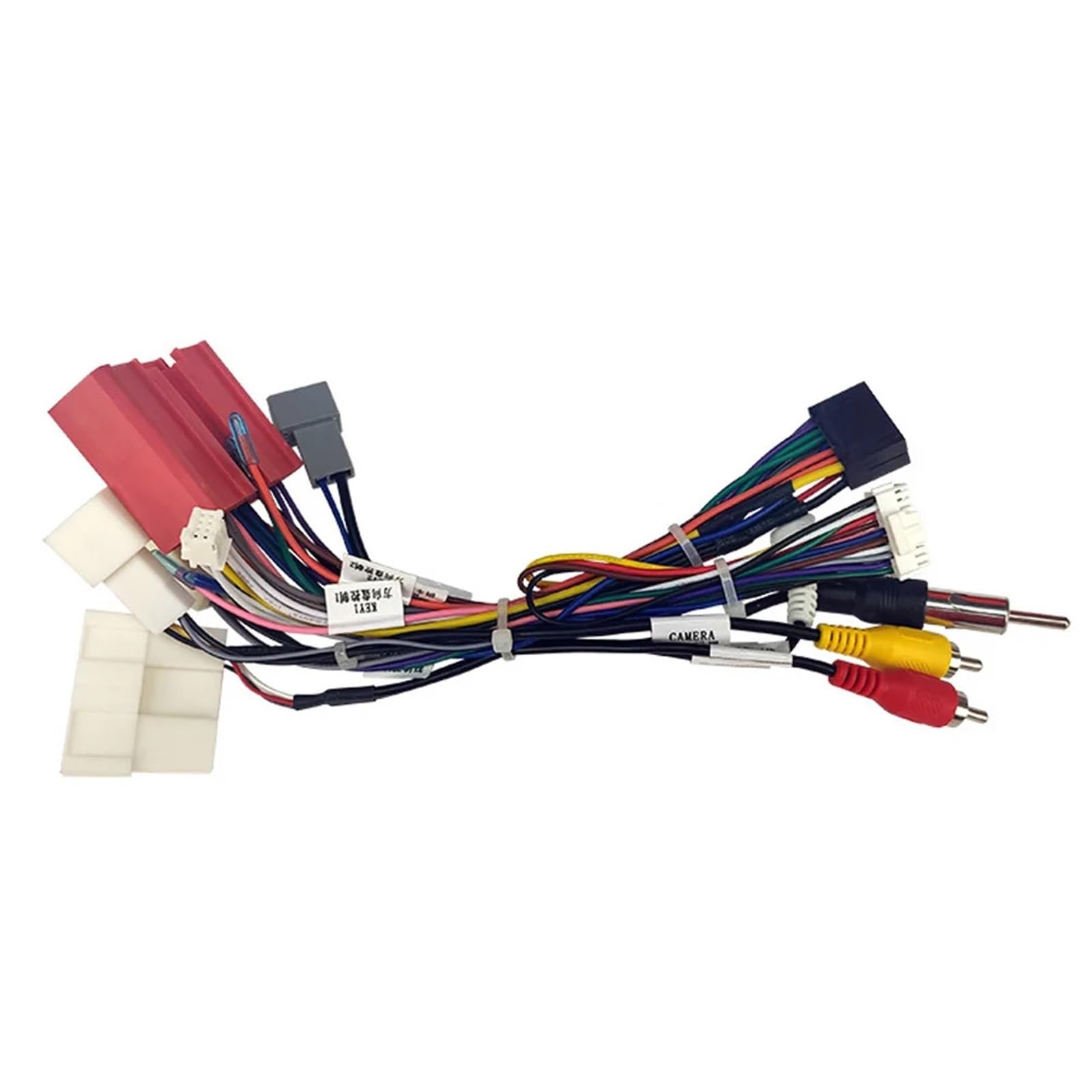 Arnés de cableado estéreo para Radio de Coche, Cable de arnés de cableado estéreo Android de 16 Pines para Mazda, para CX-5 CX5 2012-2016 (con Conjunto Can-Bus)