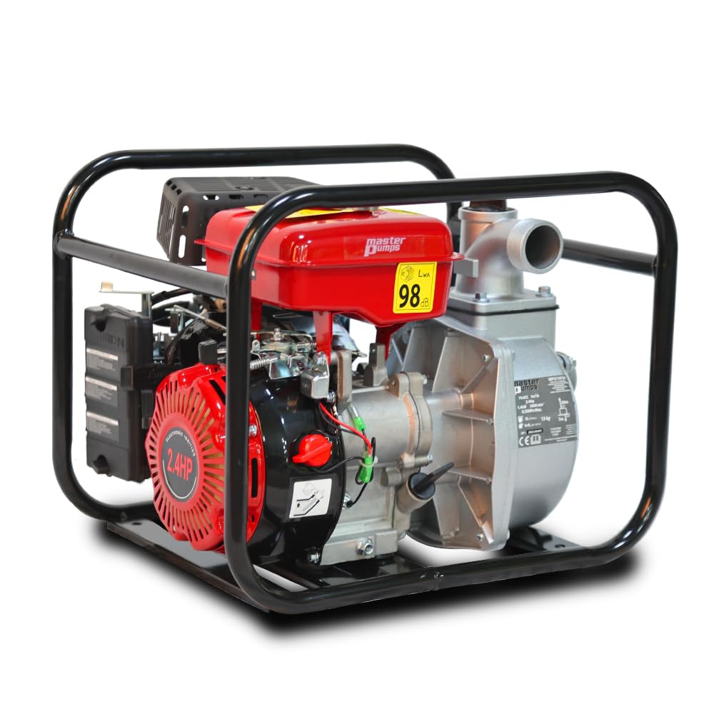 Pompe à eau thermique 4 temps 79.6cc 7000l/​h Maste