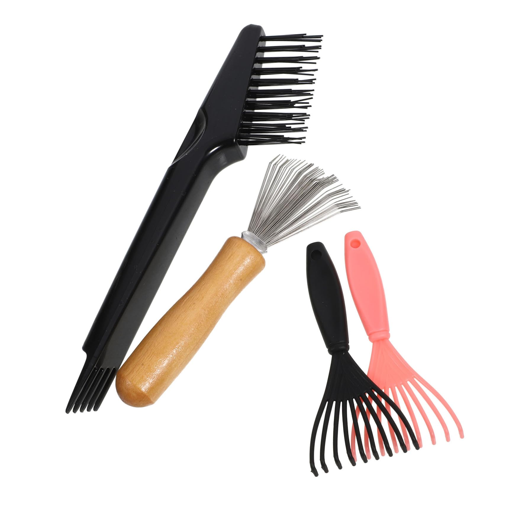 Beavorty 5 Ensembles Peigne À Friser Nettoyage Brosse À Cheveux Outils De Nettoyage Pour Cheveux Brosse Outil Peigne À Cheveux Brosse À Cheveux Outil De