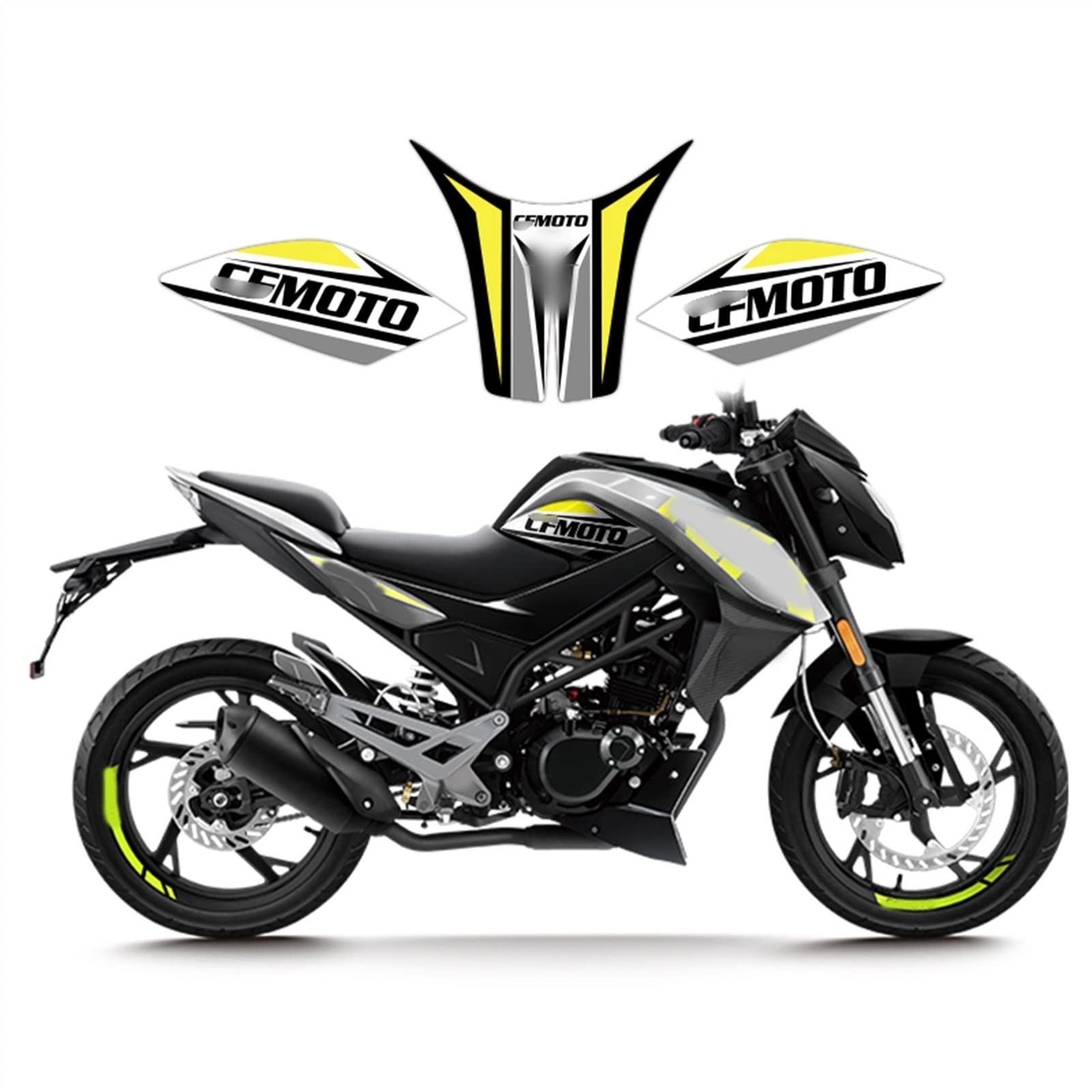 Anti-dérapant Réservoir CFMOTO protège la peinture contre les rayures moto