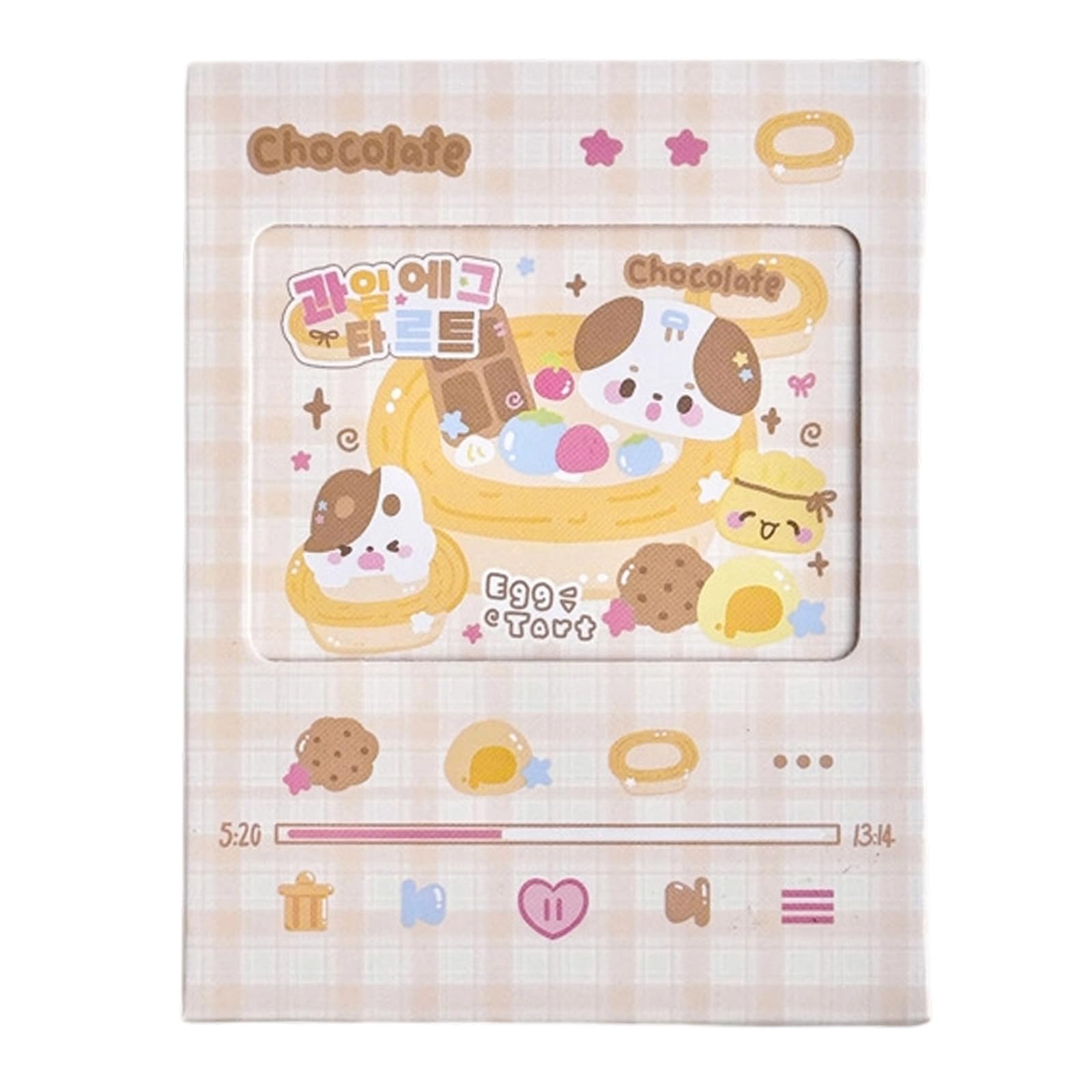 Buxuaaaa Artistic Greeting Card with Lovely Pets and Festives Cake Animal Theme Invitation Card for Birthday Parties Appearing Cards