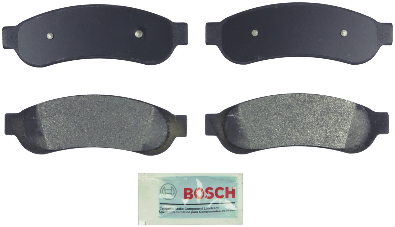 Bosch BE1324H Blue Disc Brake Pad Set with Hardware - FRONT — view 94