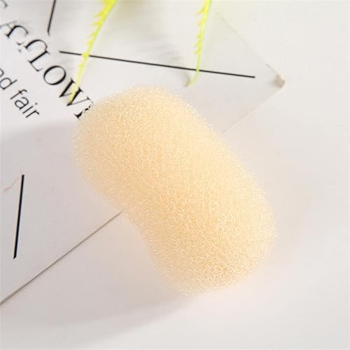 Miniatura 2 de Esponja para aumentar el volumen del cabello, almohadilla de esponja para el cabello con clip BB, práctica esponja para el cabello, fácil de usar,