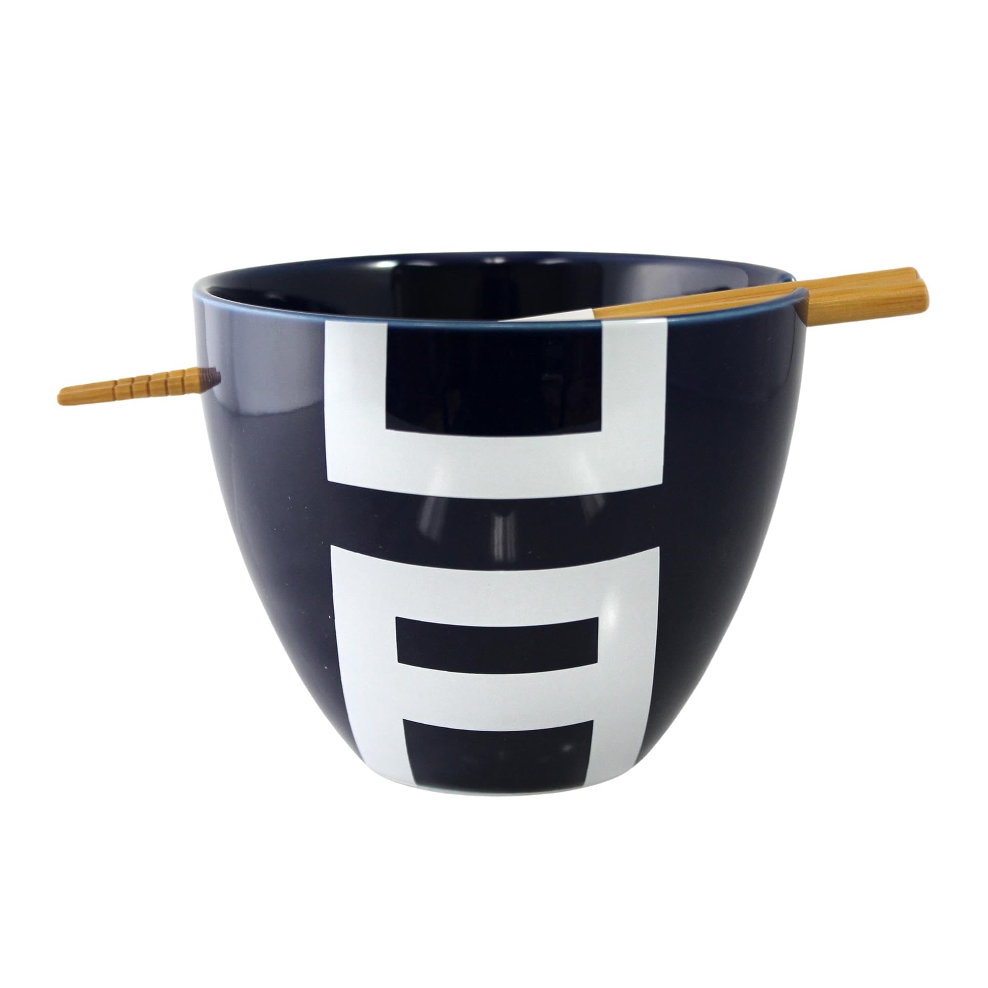 Just Funky Navy Blue My Hero Academia - Bol À Ramen Avec Baguette 470Ml - Uniforme Ua