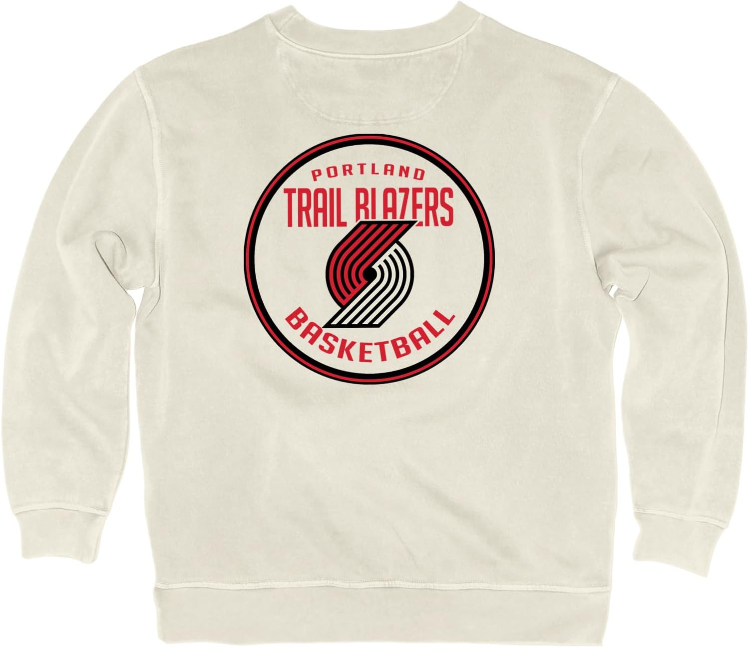 Blue 84 NBA unisex-adult Nba Officially Licensed Crewneck Sweatshirt Ringspun Front/Back Ivory - Image 5