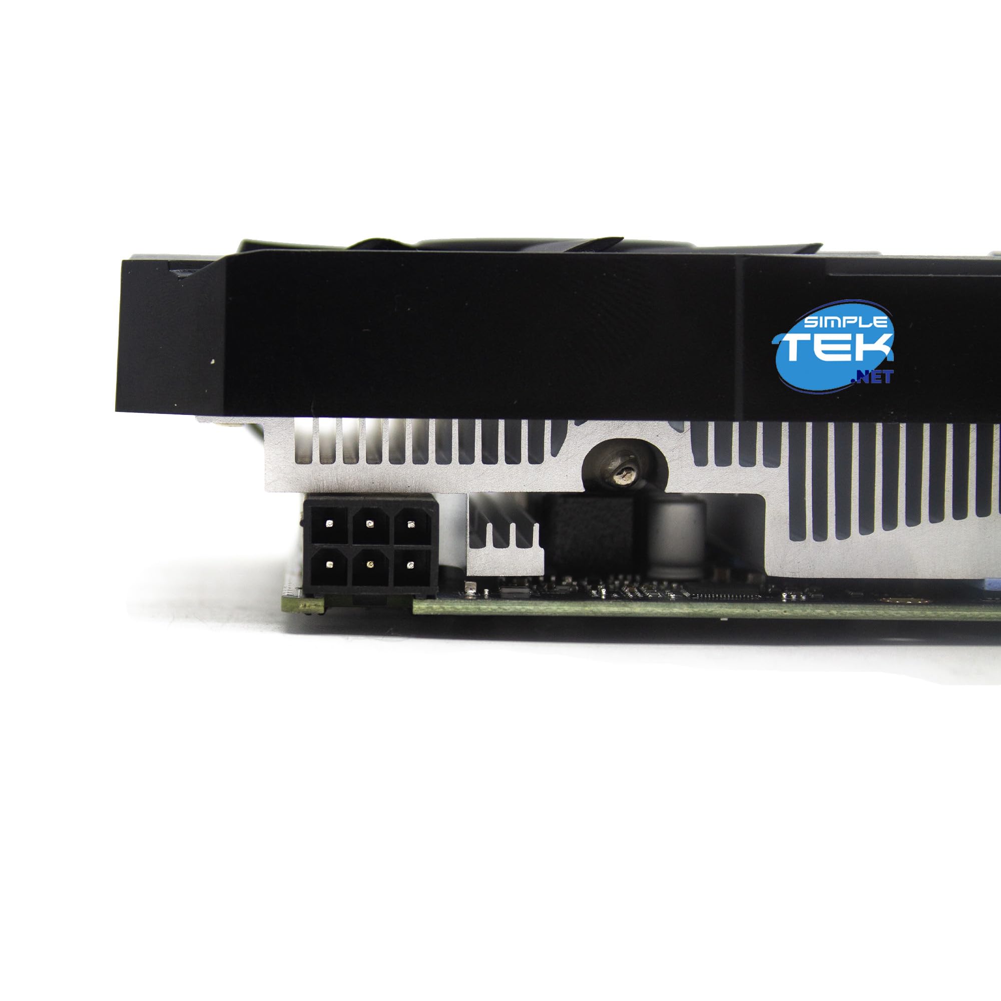 SIMPLETEK - Scheda Video per Gaming e Editing 8GB GDDR5 - Interfaccia 256-bit - Supporto Multi-Monitor - Uscite Digitali DisplayPort, HDMI e DVI