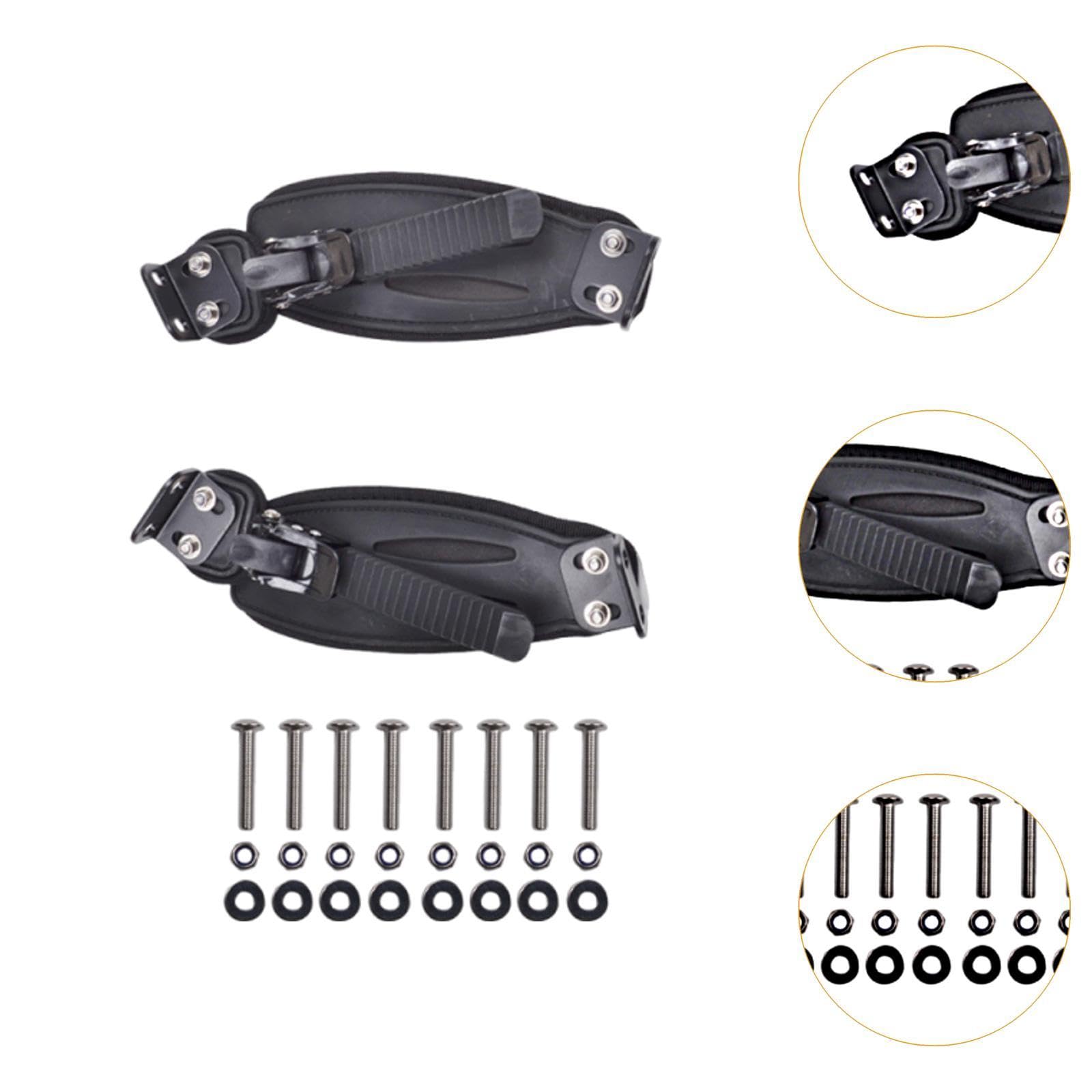Fenteer Sangles de Pied pour Skateboard Mountain Support de Pied pour Skateboard