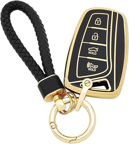 Funda para llavero de coche, funda de TPU suave, funda de protección para llaves de coche, accesorios