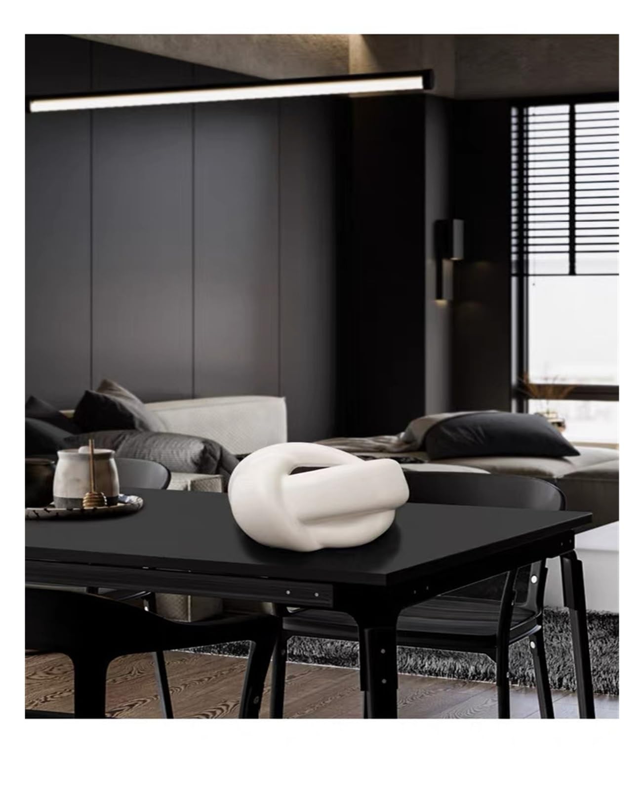 Kosmetiktuch-Spenderbox Taschentuchbox-Abdeckung, Keramik, einzigartige Form for Wohnzimmer, Couchtisch, Schreibtisch Must-Haves für die Wohnung(White)