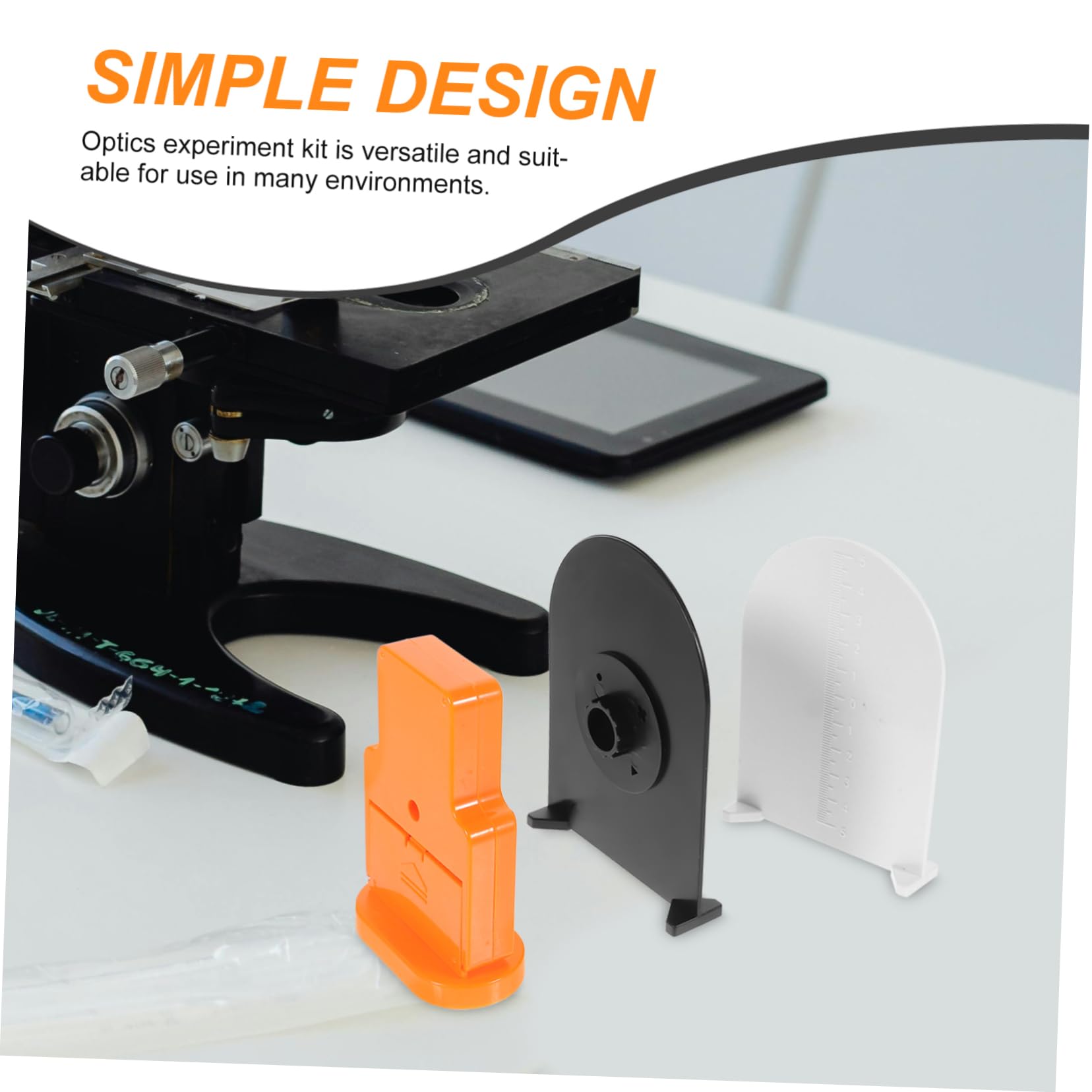 4sets Esperimenti Ottici Con Primari Kit Didattico Per Scuole e Laboratori Sperimentali Strumenti Leggeri e Facili Da Usare Per La Cognizione Della Luce e Fisica Optica
