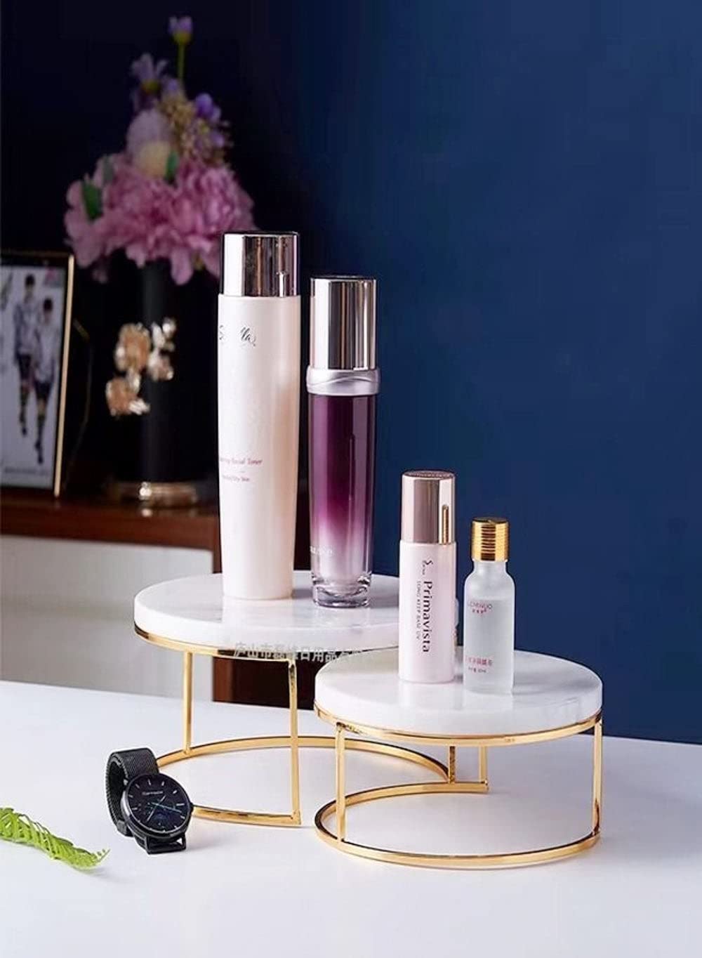 C&C Home2 Pieces Nordic Style Cosmetic Skin Care Product Bathroom Storage Rack