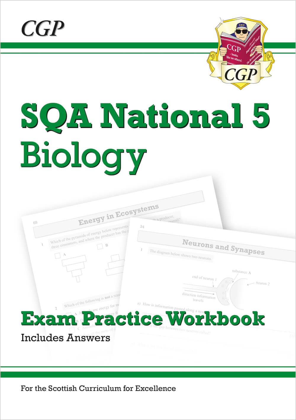 National 5 Biology: SQA Exam Practice Workbook - includes Answers: for the 2024