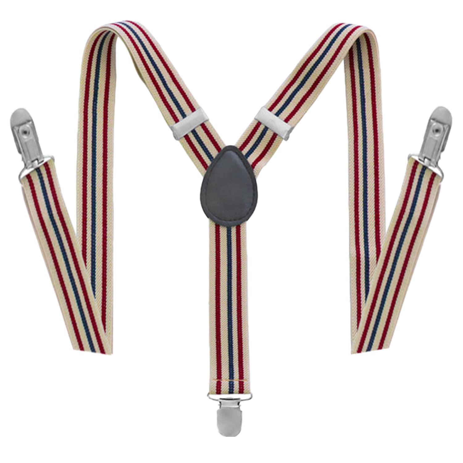 Suspenders for Women and Men Adjustable Elastic Y Back Style Unisex Suspenders With Strong Metal Clips