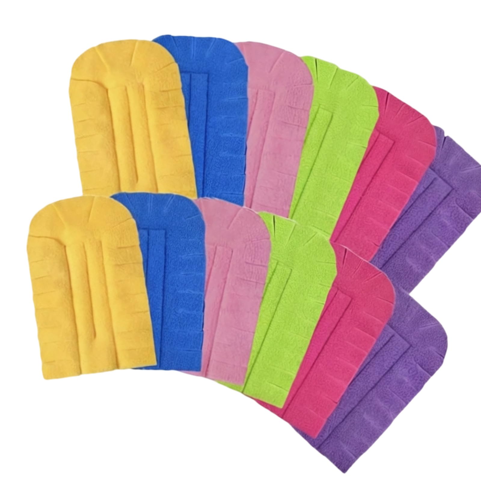 12pcs Reusable Duster Refill for Flash Dust Magnet, Reusable Dusters Compatible with Swiffer Duster Refills for Home and Car Furniture Dusting with Reusable Design