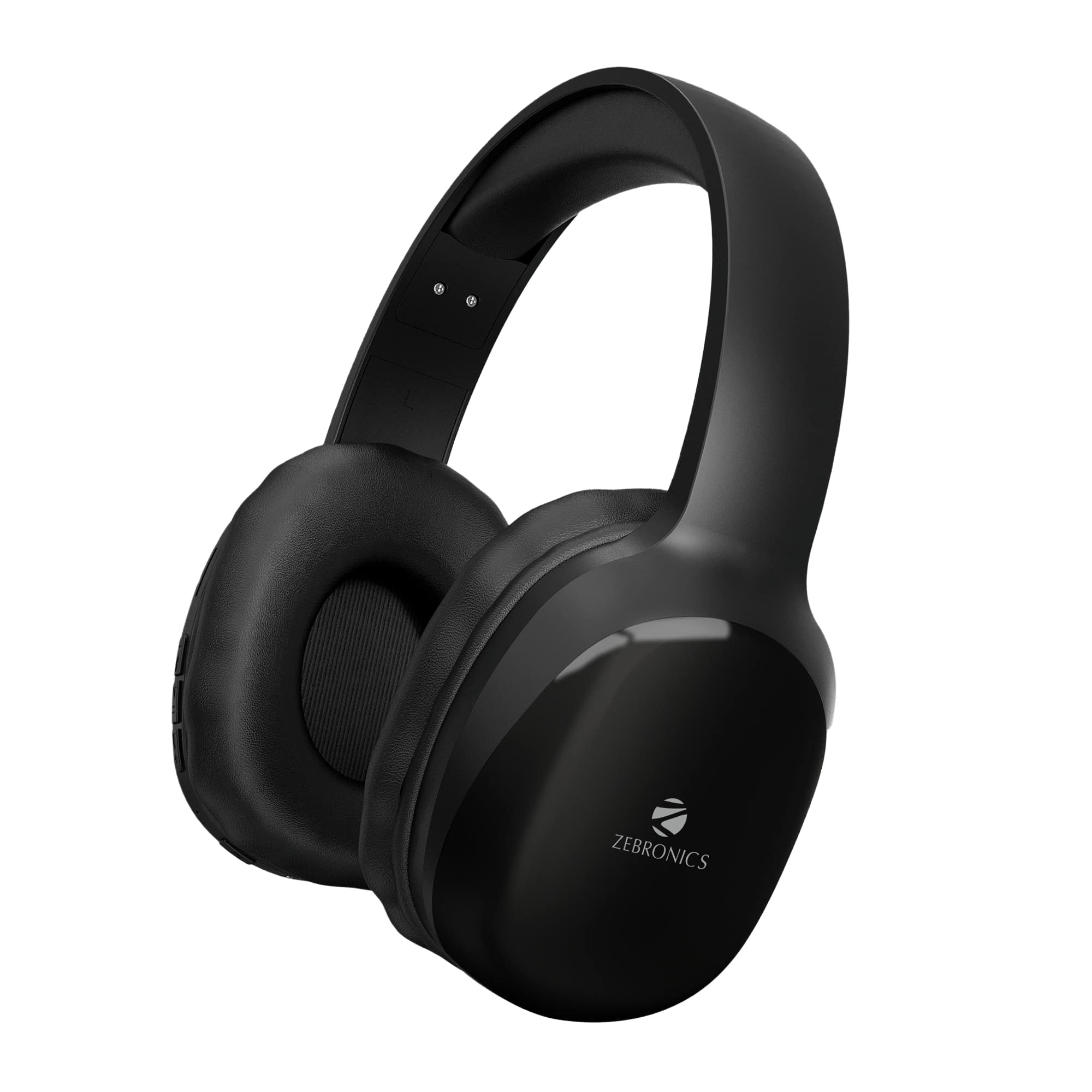 (Refurbished) Zebronics Zeb-Thunder PRO On-Ear Wireless Headphone with BTv5.0, Up to 21 Hours Playback, 40mm Drivers with Deep Bass, Wired Mode, USB-C Type Charging(Black) (B09PBTQMNB) Amazon Price History, Amazon Price Tracker