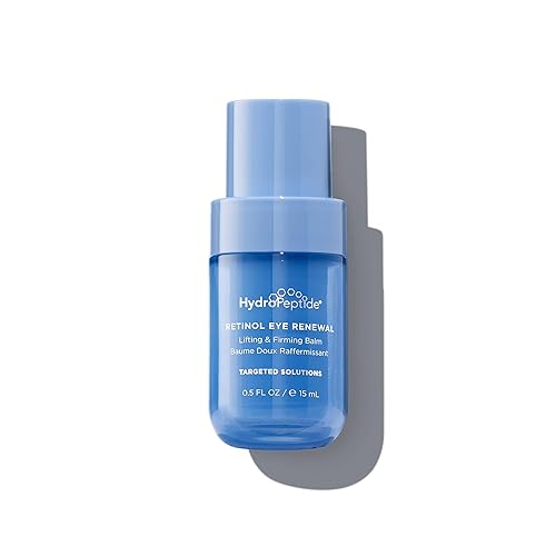 HydroPeptide Retinol Eye Renewal Lifting & Reafirming Eye Balm con solución universal de péptidos complejos Tri-Retinol al 0.65%, 0.5 onzas