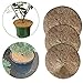 Produktbild Gereton 10 STÜCKE Kokosnuss Mulchscheiben Abdeckung Pflanze Abdeckung Winter Frostschutz Kokosmatte Für Garten Topfpflanzen Pflanze Eimer