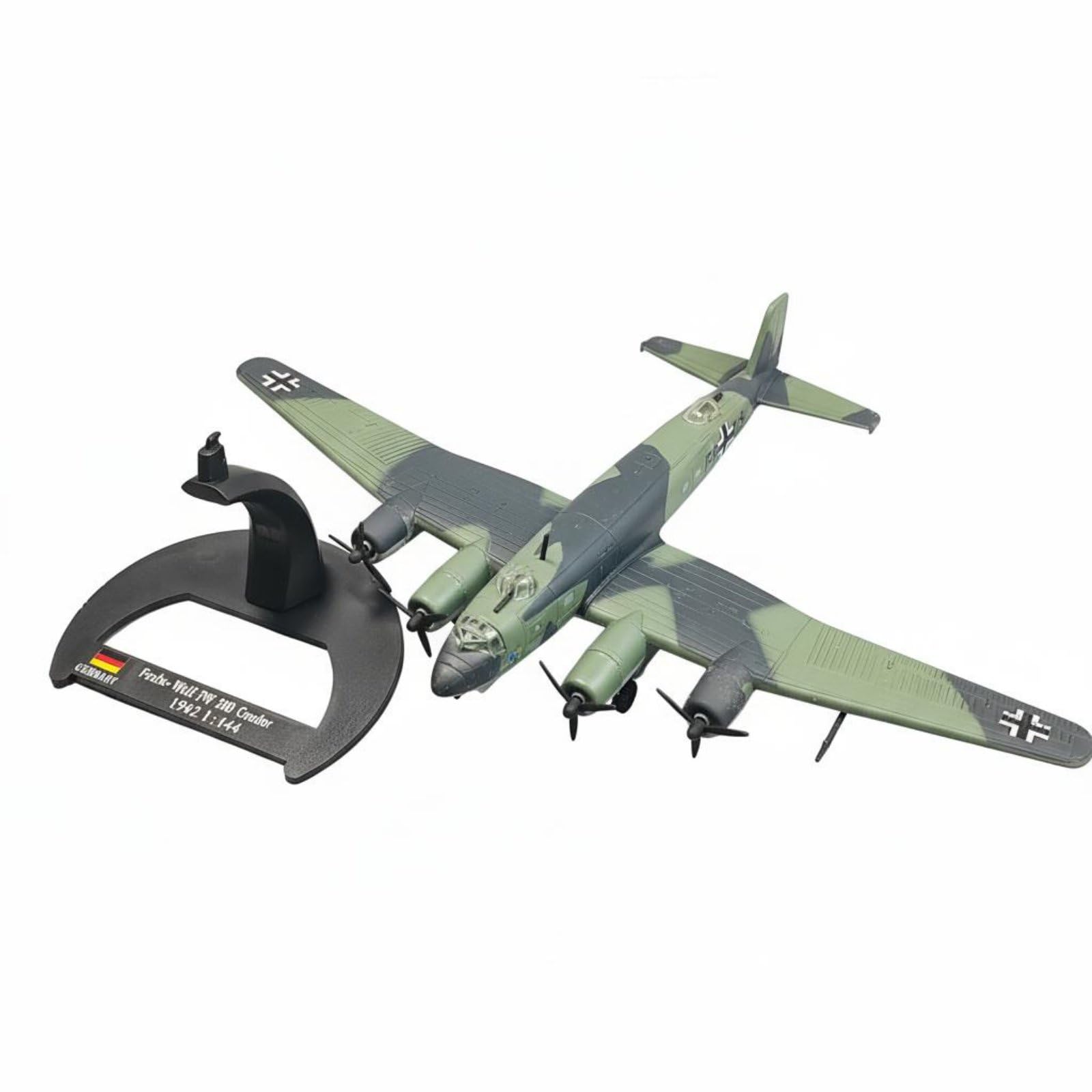 Modello Aereo in Lega Storica Modellismo Aereo Riproduzione Accurata Verniciatura Collezionistica con Supporto da Tavolo Adatto per Scrivania Showroom Salotto Regalo per Collezionisti