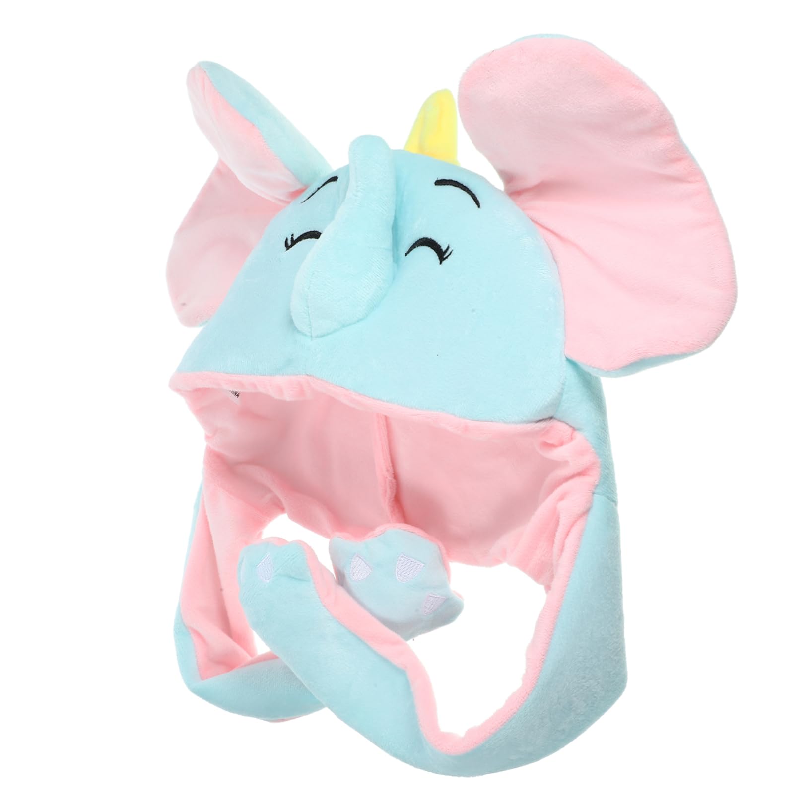SHERCHPRY Sombrero De Elefante Divertidos Sombreros De Cubo Sombrero De Béisbol Sombrero Divertido Motor De Orejas Sombrero De Oso Sombrero De Orejas De Conejo Sombrero De Conejito Felpa