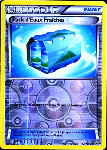 Carte Pokémon 129/160 Pack d'Eaux Fraîches Reverse Série XY - Primo Choc Neuf FR