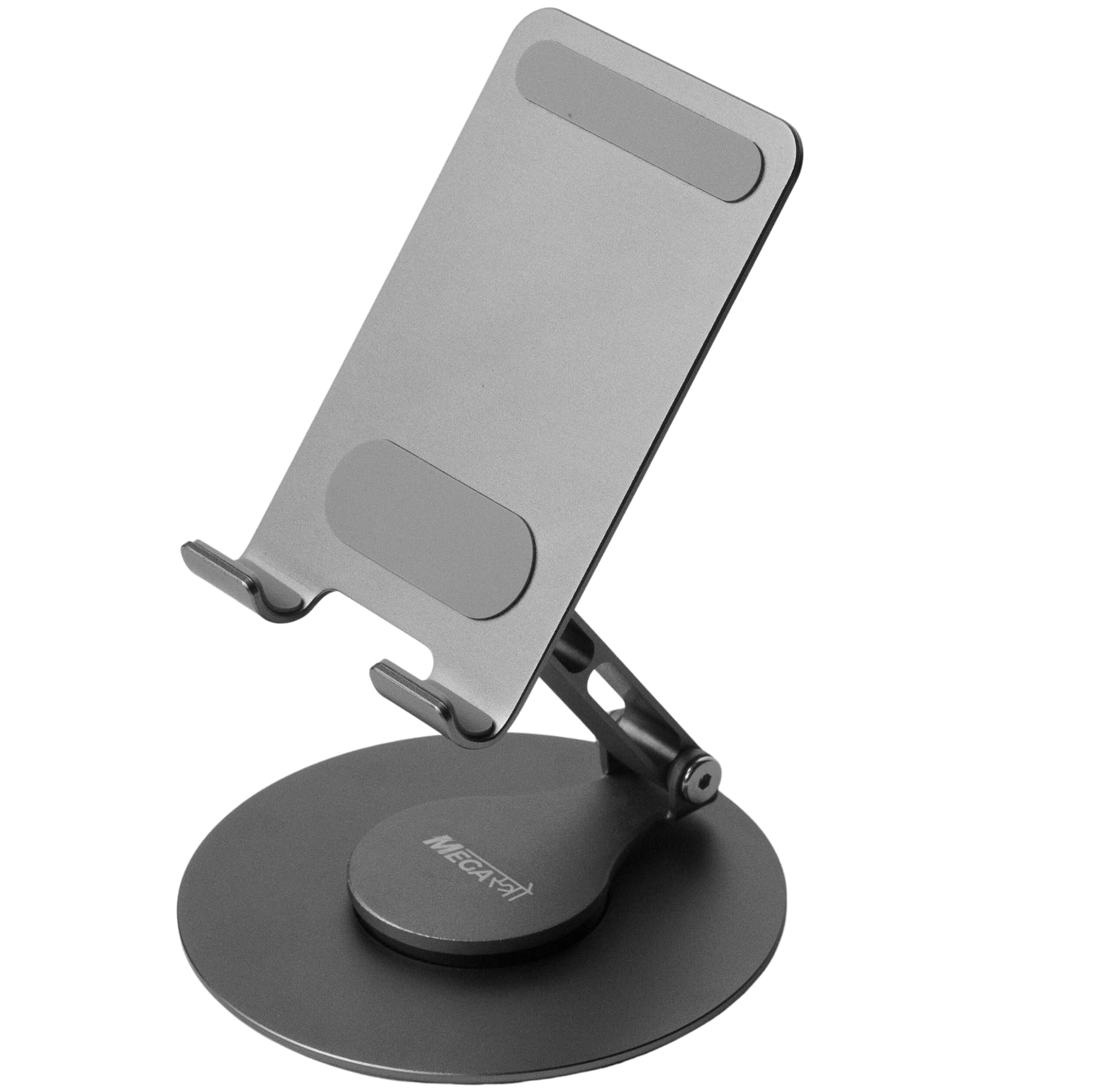 See full amazon price history chart for MegaStro® Aluminum 360 Rotatable Phone/Tablet Stand (Under 10inch) - MVPmini | Adjustable, Sturdy, and Versatile | Universal Compatibility | Hands-Free Viewing (Metallic Grey) MegaStro® Aluminum 360 Rotatable Phone/Tablet Stand (Under 10inch) - MVPmini | Adjustable, Sturdy, and Versatile | Universal Compatibility | Hands-Free Viewing (Metallic Grey) (B0CG2G47RK) Amazon Price History, Amazon Price Tracker