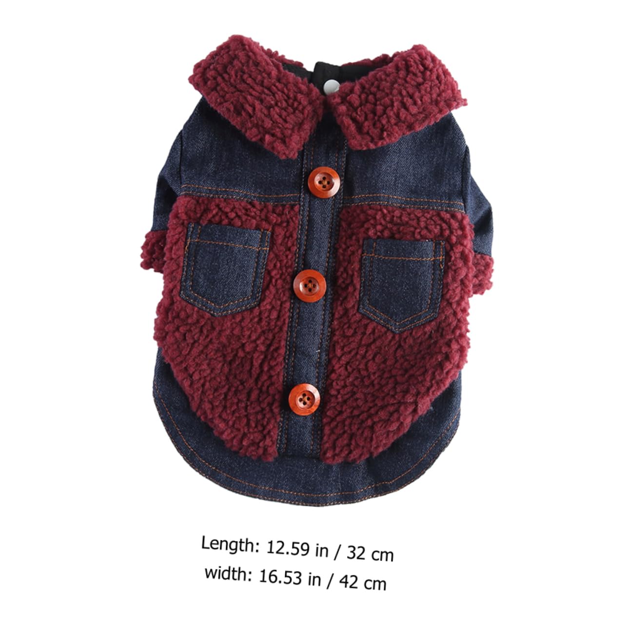 SUPVOX 3 Pezzi Giacca Per Cuccioli Per Cani Cappotto Caldo in Tessuto Traspirante Elegante Abbigliamento Per Animali Domestici