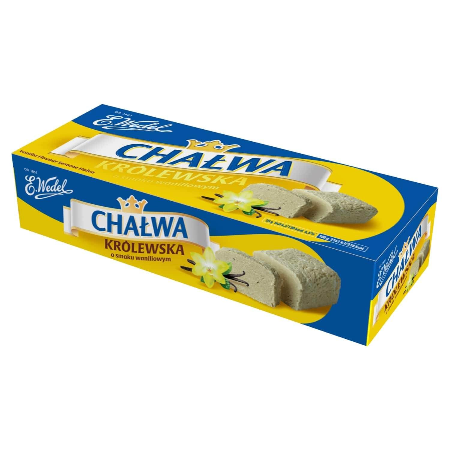 E. Wedel Halva Krolewska, Vanilla,8.82 oz