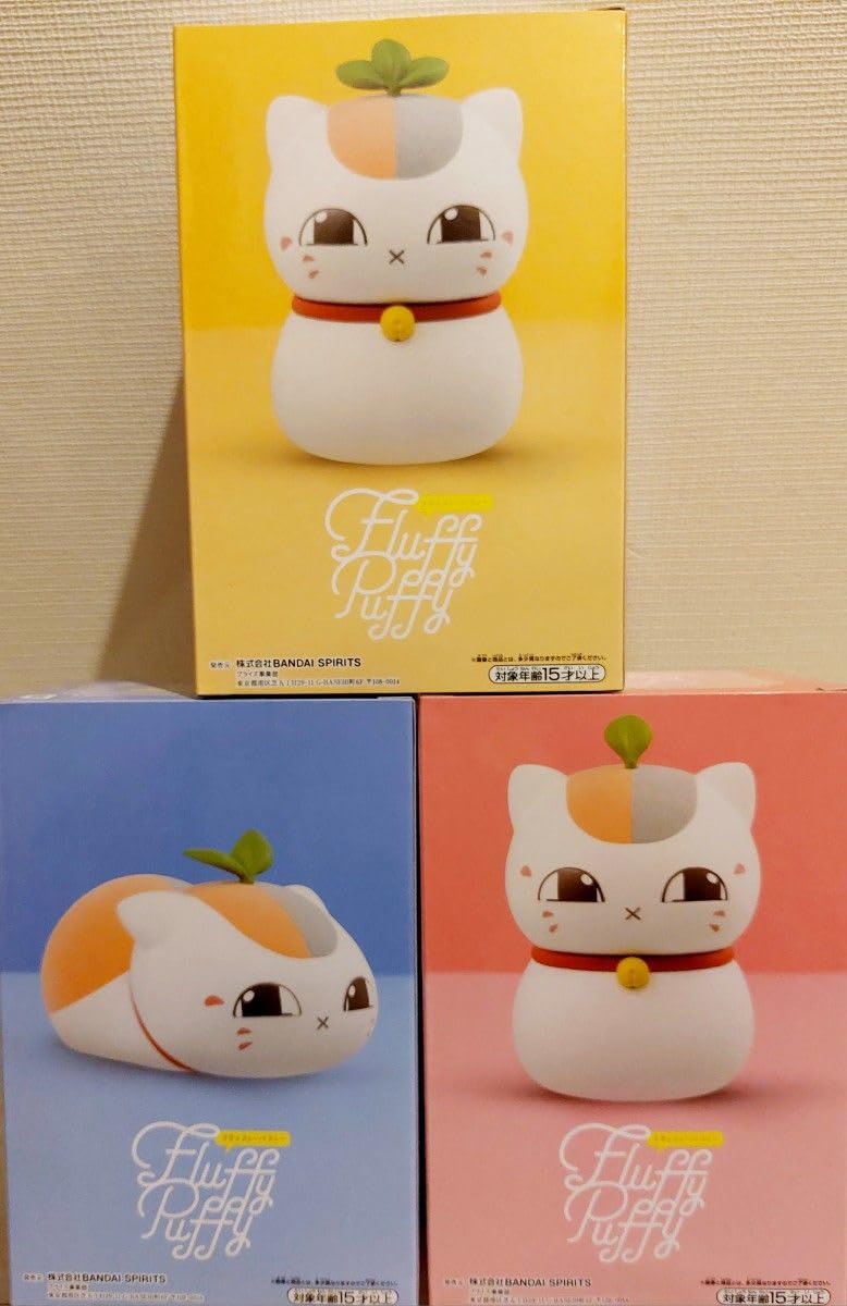 Fluffy Puffy 夏目友人帳　トリプルニャンコ先生 Amazon.co.jp: 夏目友人帳 Fluffy Puffy〜トリプルニャンコ先生