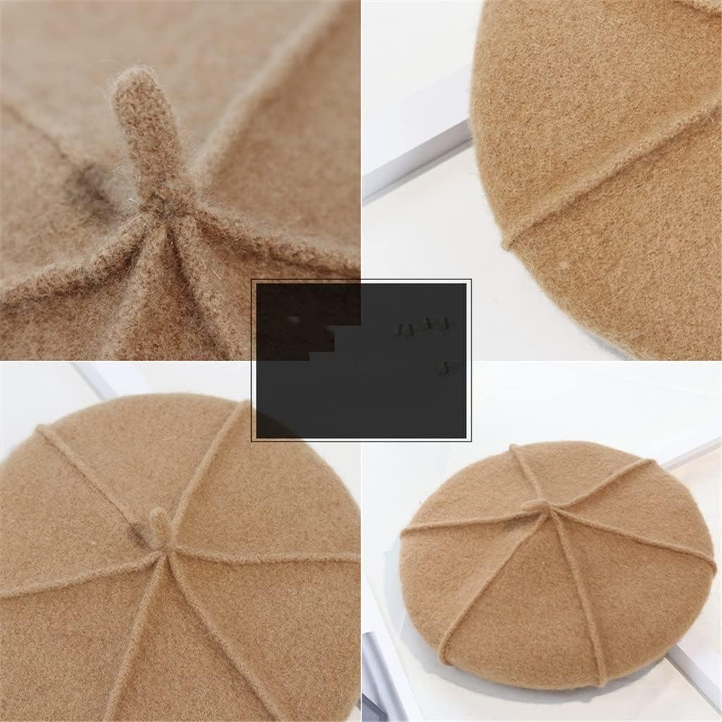 Autumn and Winter Solid Wool Children's Hexagonal Hat Bailey Hat Boys' and Girls' Fashion Versatile Fashion Hat