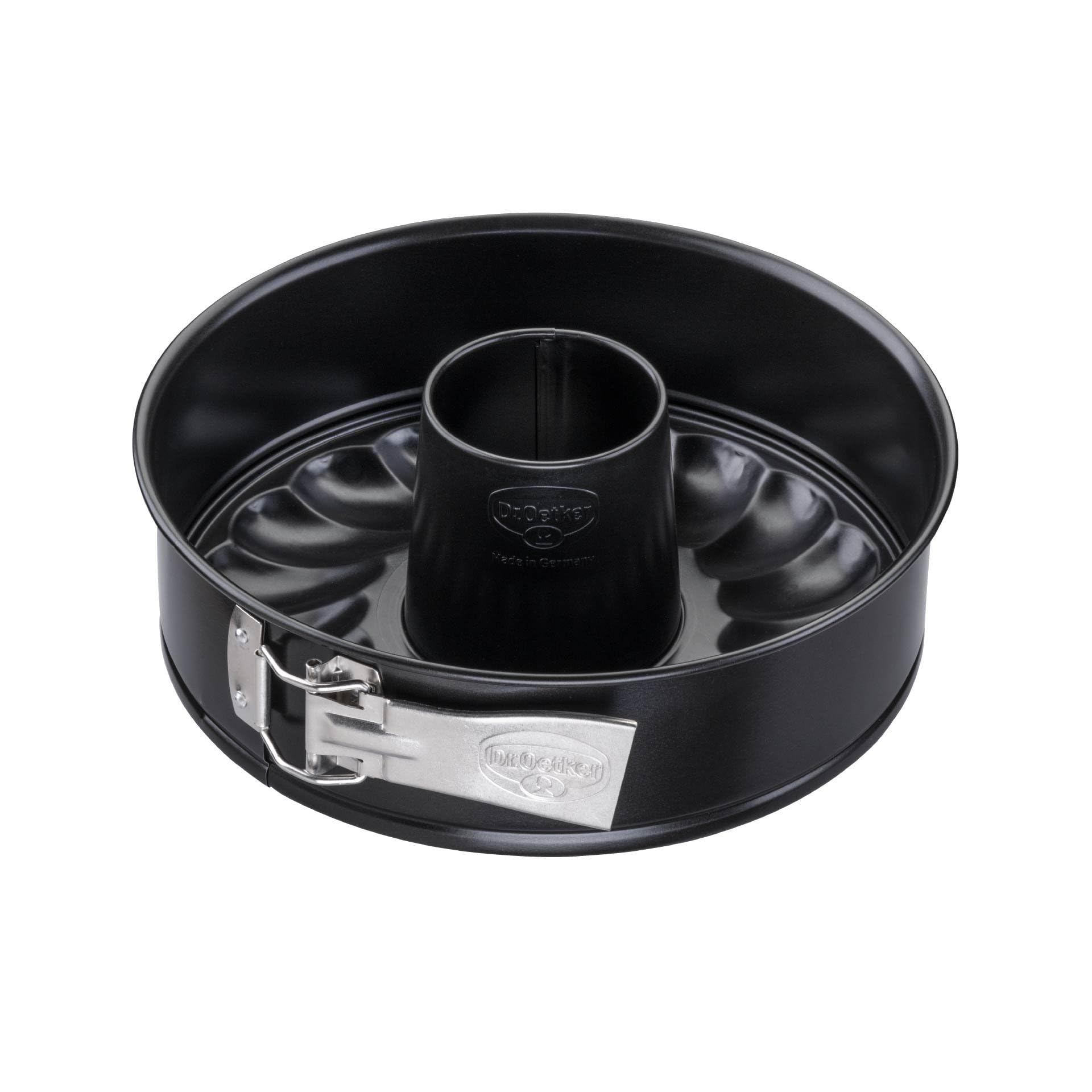 Dr. Oetker Springform Mit Flach- und Rohrboden Ø24 cm – PFAS-freie Antihaftbeschichtung, Made in Germany