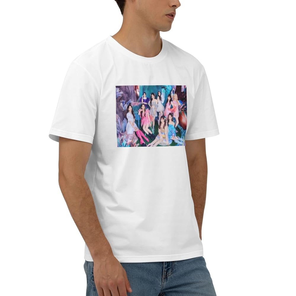 Amazon | 人気 Niziu (1) コットンtシャツ 夏服 tシャツ メンズ