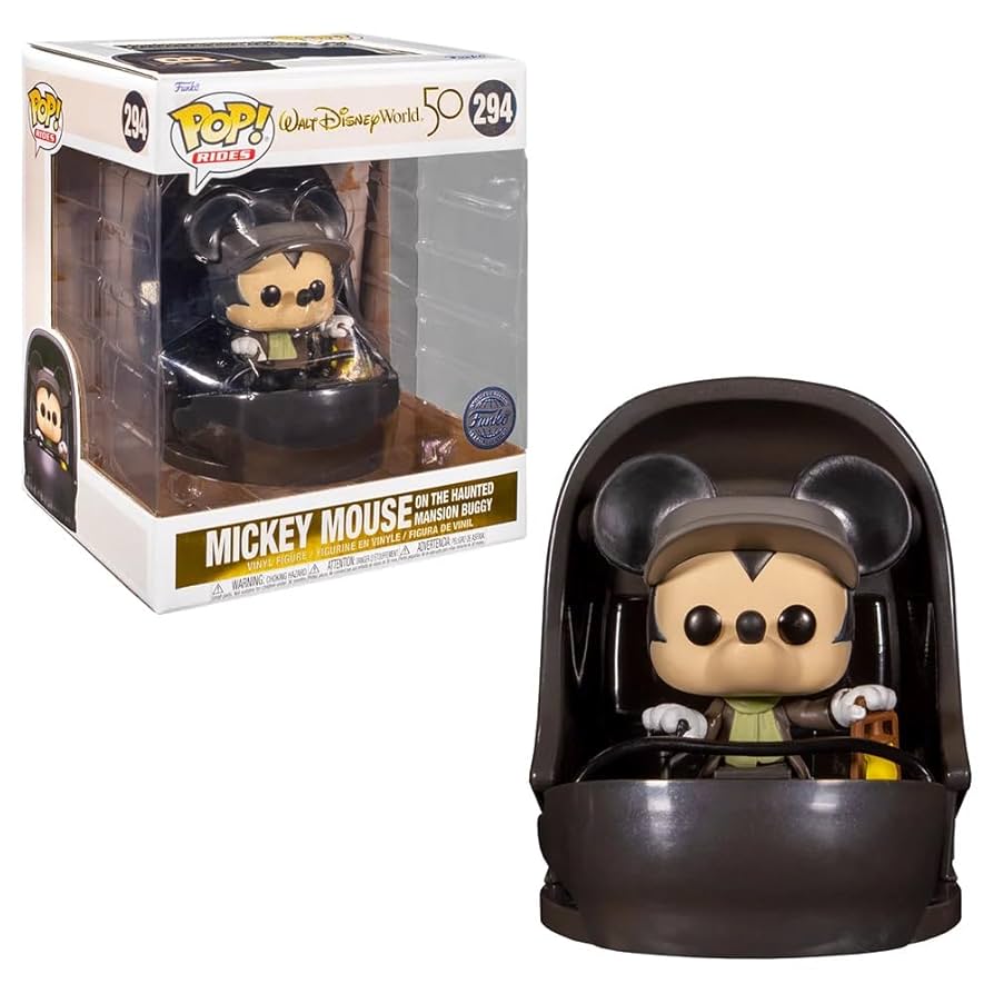 ホーンテッドマンション 50周年 ファンコポップ funko pop Amazon.com: Mickey Mouse in Haunted Mansion Buggy Vinyl