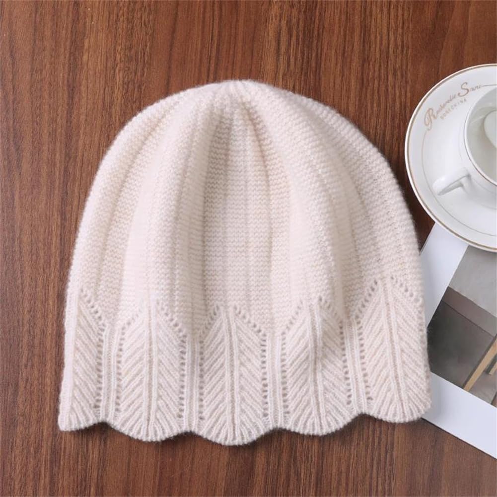 Gorro de Punto Gorros de Punto clásicos, Gorro de Lana Unisex Punto Multicolor(Red02)