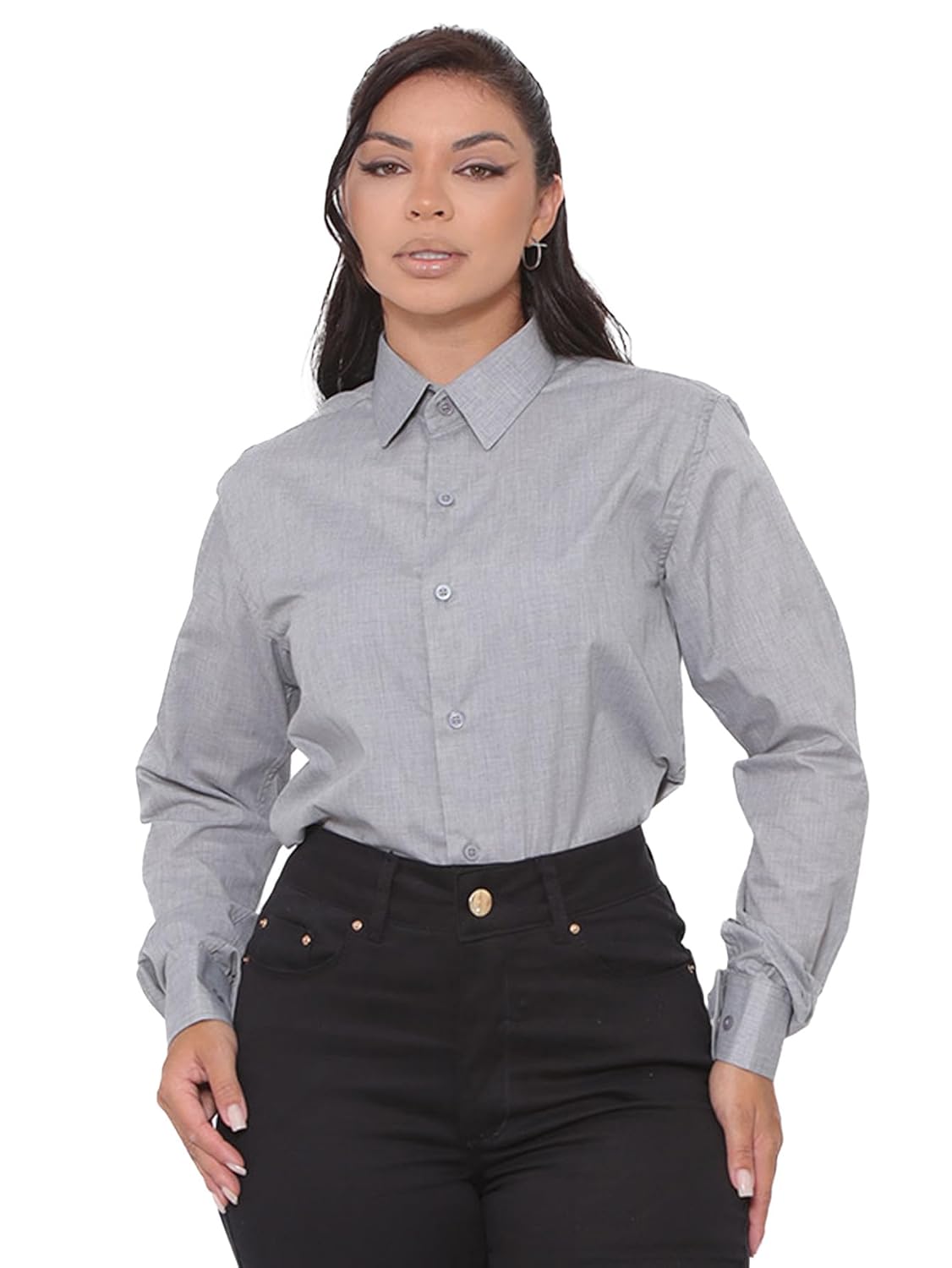 Camisa Social Feminina Premium Tipo Linho Executiva Estruturada Manga Longa em promoção! Veja a oferta e mais achadinhos de Blusas 2 Hoje é o melhor dia para comprar Camisa Social Feminina Premium Tipo Linho Executiva Estruturada Manga Longa com aquele preço maroto! Promoção! Aproveite a oferta! 2