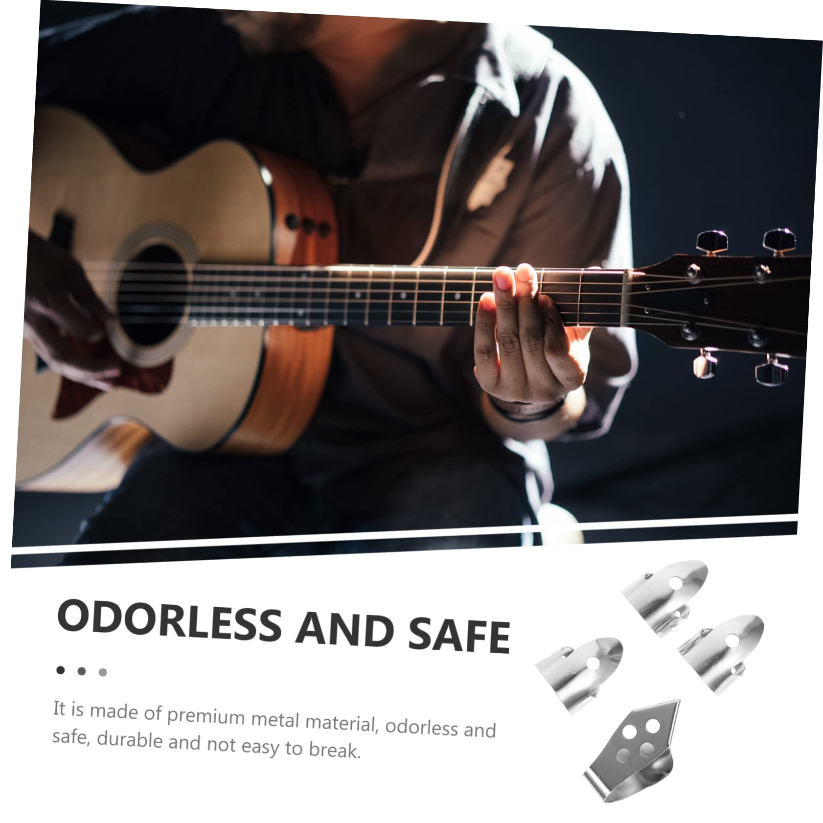 Abaodam 8 Juegos plumillas de guitarra instrumento musical guitar picks púas de mandolina púas de guitarra eléctrica puas de electrica púa de dedo duradera accesorio de