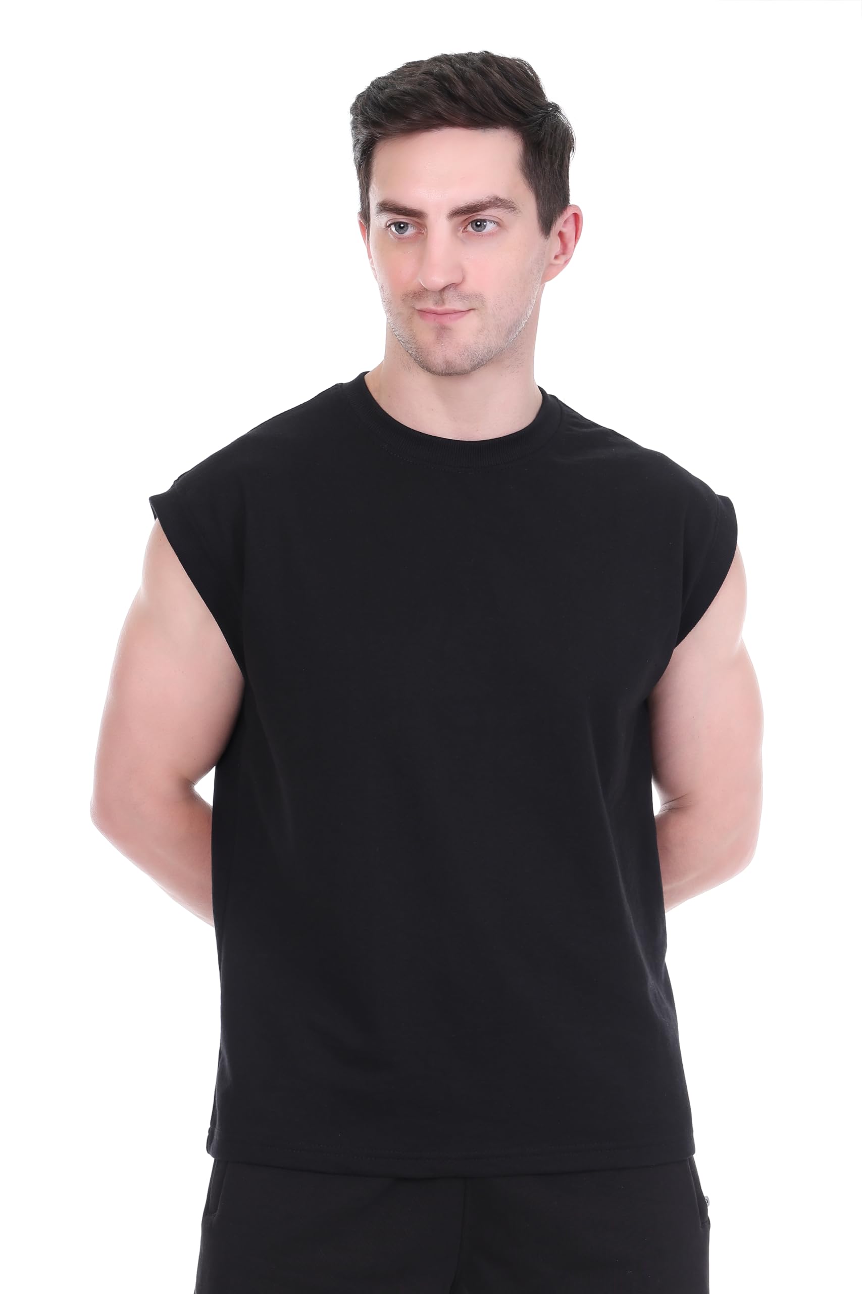 lunar wolf Gym Vest Black-picture-19