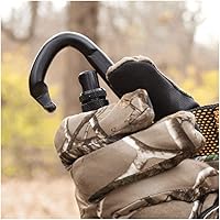 Vista 2 de Muddy Outdoors Arnés de Seguridad de Aluminio/Acero Resistente Fácil de Usar Diseño de Una Mano Mosquetones para Escalada en Árboles y Caza