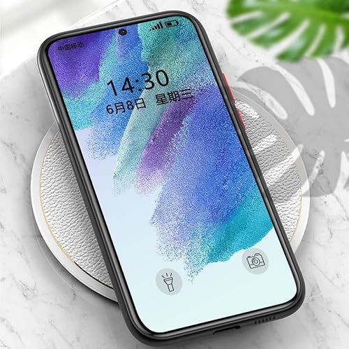 Miniatura 7 de Space Astronaut - Funda mate para Samsung Galaxy S22 S21 Ultra S20 S21 FE Plus A54 S23 A14 A34 A72 A71 A51 A52 A53 5G (cubierta rígida, color negro)