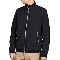 Jack and Jones – Giacca bomber da uomo, Nero, S