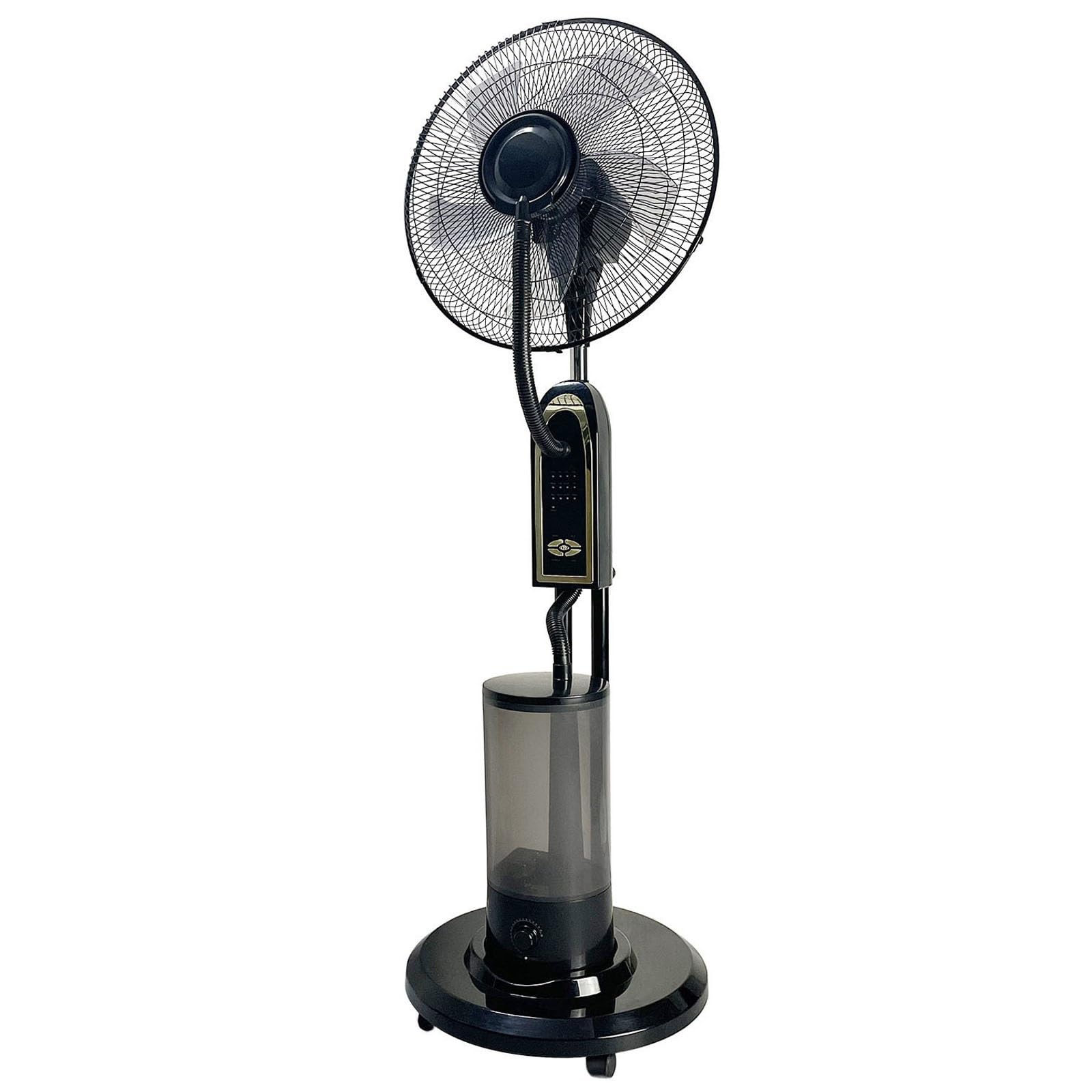 Ventilador Suelo, Ventilador Nebulizador con 3 Velocidades de Enfriamiento Y Depósito de Agua Grande de 4 L (1,06 Galones); Ideal para Oficinas Y Uso Doméstico