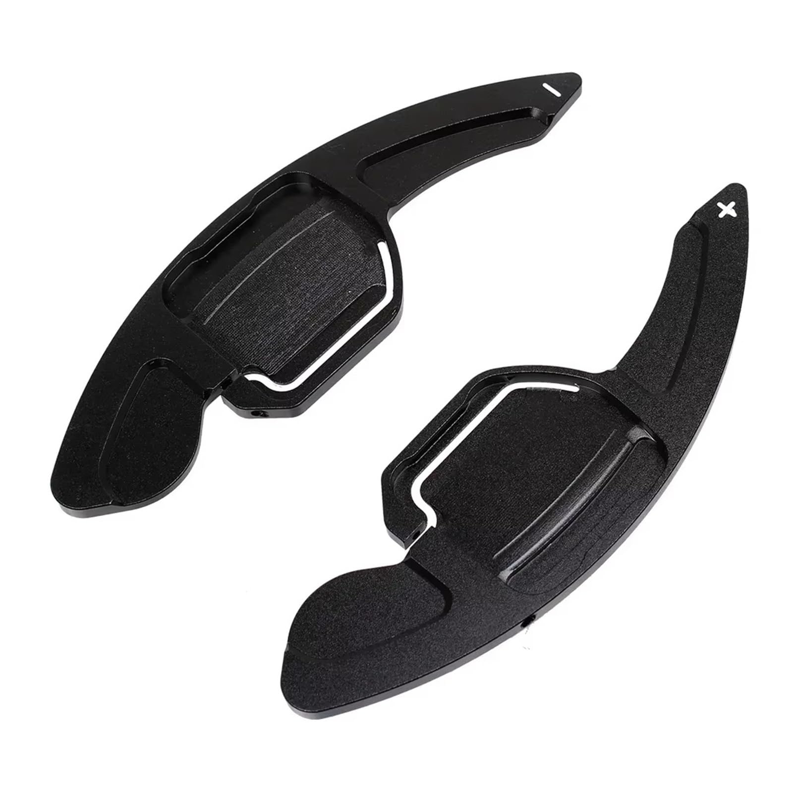 Reyukhn Shift Paddle Accessories 2piece Steering Wheel Paddle Shift Paddles for A3 A4L for A5 A6L for A7 for A8 S3 S5 SQ5 RS3 R8 for Q3 for Q5 for Q7 Steering Wheel Trim(Black)