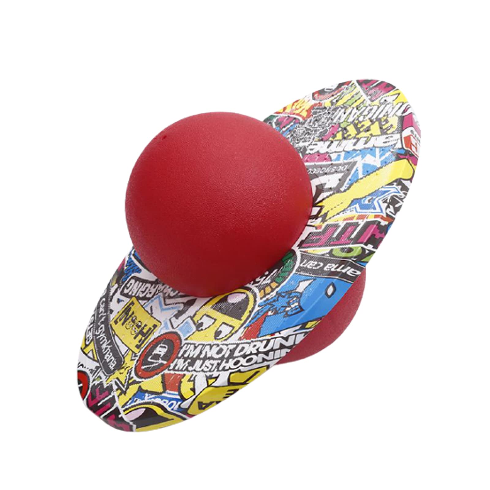Pogo Ball for Teens Adults Up to 200 lb, Balance Bounce Board Jump Lolo Ball with a Sturdy Deck with Pump for Birthday Christmas Gifts — image 1