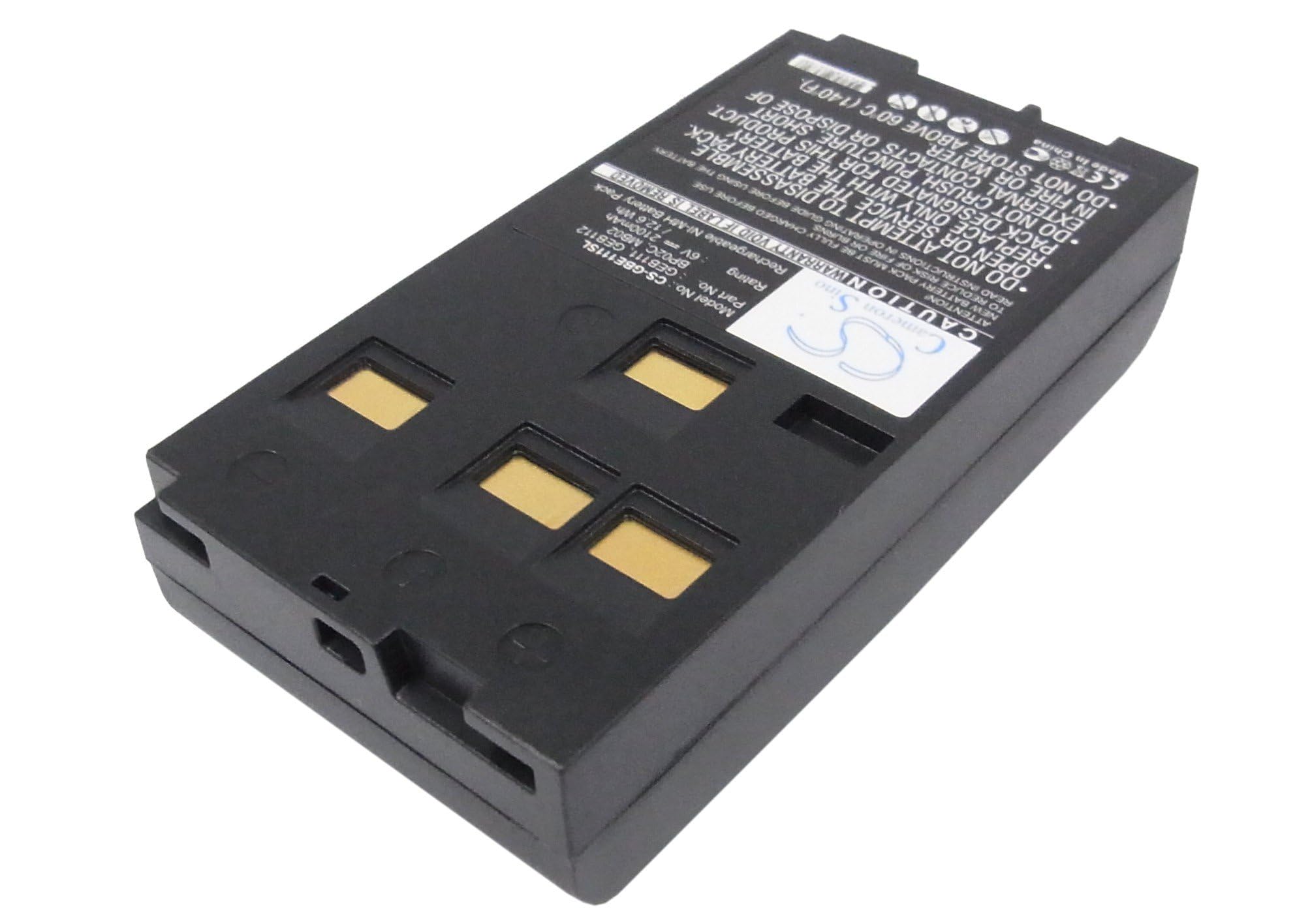 Batteria di ricambio da 2100 mAh per Leica TCR803 Power, TCR805 Power, TPS1000, TPS1100, TPS1100C, TPS1101, TPS300, TPS400, TPS700, TPS800, Part n.: 667147, 667318, GEB1111 , GEB112