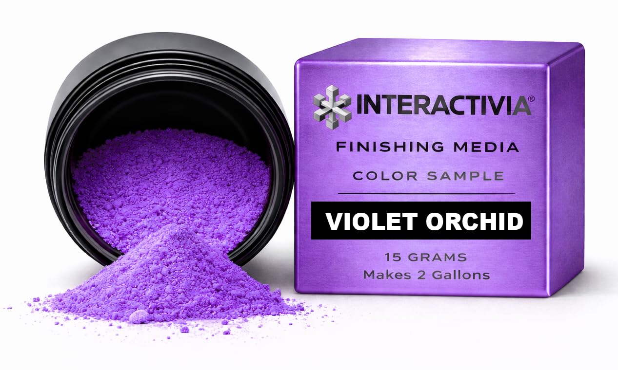 Professional Aluminum Anodizing Pigment Dyes | Violet E-3D | Light to Rich Purple| Powder Concentrate Makes 7.6 Liters or 2 Gallons